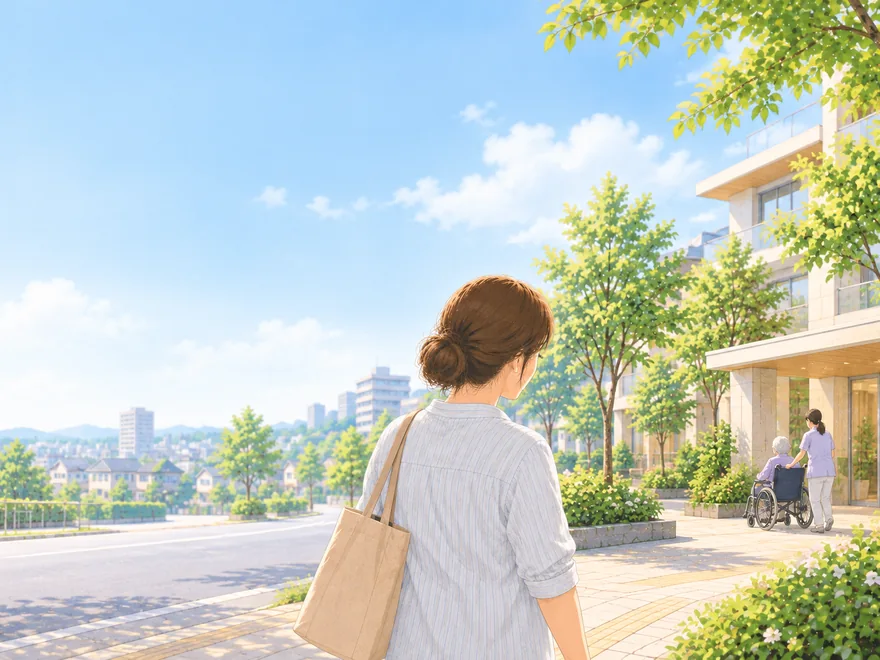 施設で日常を送る本人と、離れた場所から連絡や郵便を通じて支える家族